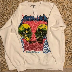 Urban Outfitters Metallica sweatshirt
